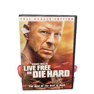 Live Free or Die Hard DVD Movie Bruce Willis